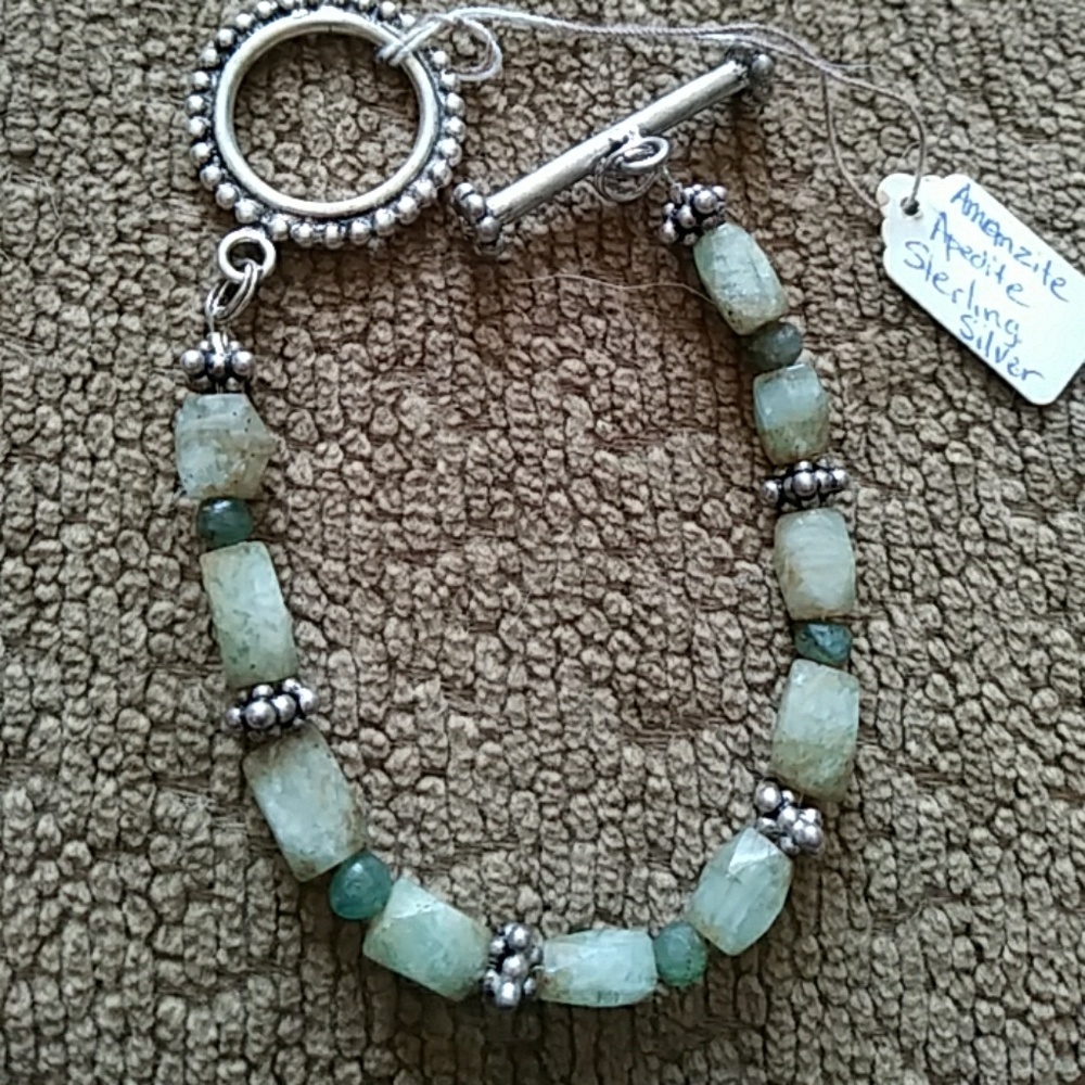 Amazonite & Apatite Bracelet